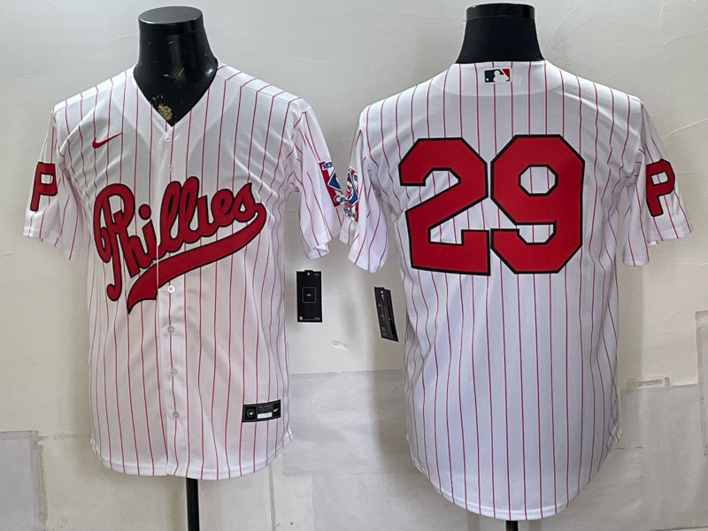 Men 2026 Philadelphia Phillies #29 white Game Nike MLB Jersey 080600->philadelphia phillies->MLB Jersey